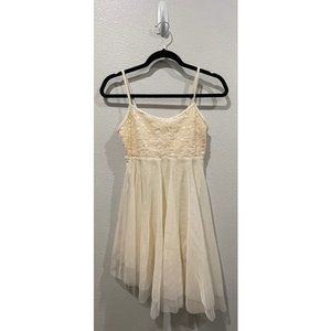 DOUBLE PLATINUM PERFORMANCEWEAR Ivory Sequin Ballet Dress